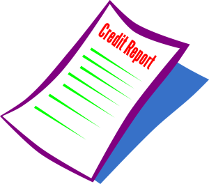 Graphic that says Credit Report by Clker-Free-Vector-Images from Pixabay